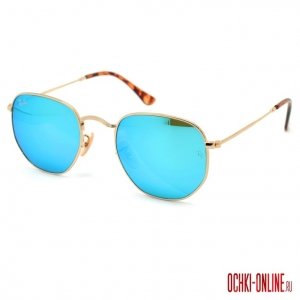 Ray Ban Hexagonal Metal RB3548N 001/9O