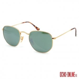 Ray Ban Hexagonal Metal RB3548N 001/30 A