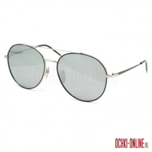 Thom Browne TB-105-C-BLK-SLV-55