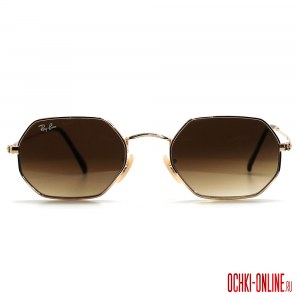 Ray Ban Octagonal Metal RB3556N 001/51