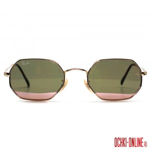 Ray Ban Octagonal Metal RB3556N 001/Z2