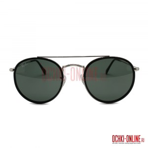 Ray Ban Round Double Bridge RB3647-N 003