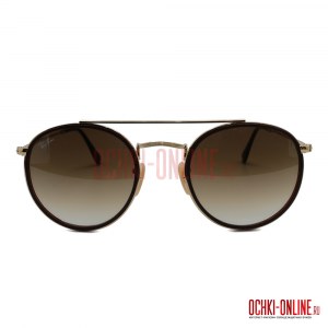 Ray Ban Round Double Bridge RB3647-N 001/51