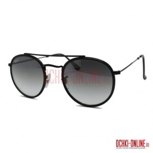 Купить Ray Ban Round Double Bridge RB3647-N 002/32 фото