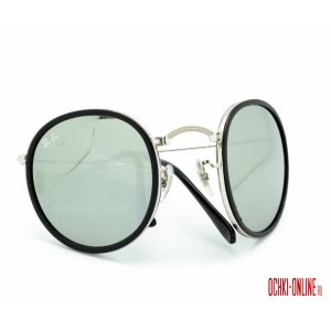 Ray Ban Round Metal Folding RB3517 003/40