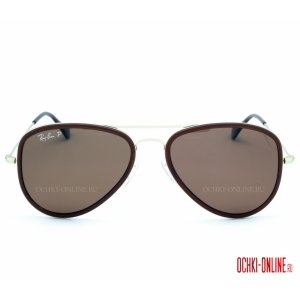 Ray Ban Aviator Flat Metal RB3513-M 130/83