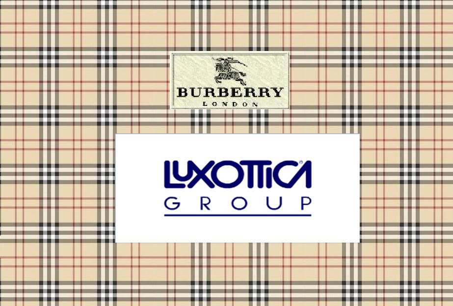 Компания Luxottica продлила договор с Burberry