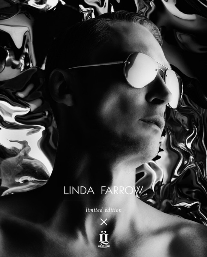 Новые солнцезащитные очки Linda Farrow men