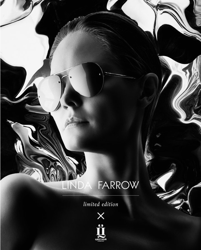 Новые солнцезащитные очки Linda Farrow